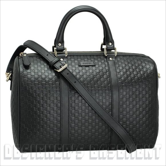 Gucci Black Textured Shoulder Bag - Picture 13 of 13